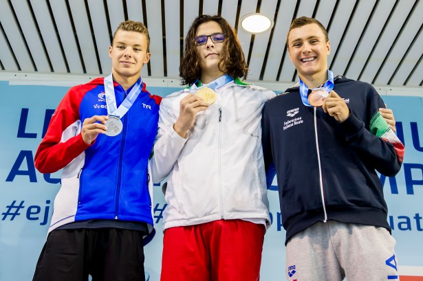 45th European Junior Swimming Championships, Podium