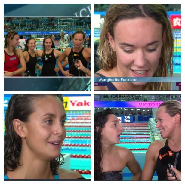 4x100 medley relay_roadtotokio/collage screenshot RAI