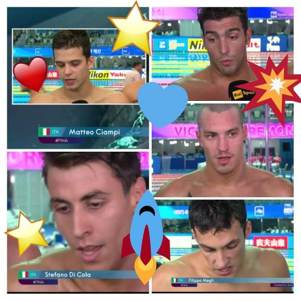 4x200 sl stellare / collage screenshot RAI