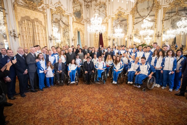 la FINP al Quirinale (credit foto Quirinale)